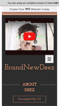 Mobile Screenshot of brandnewdeez.com